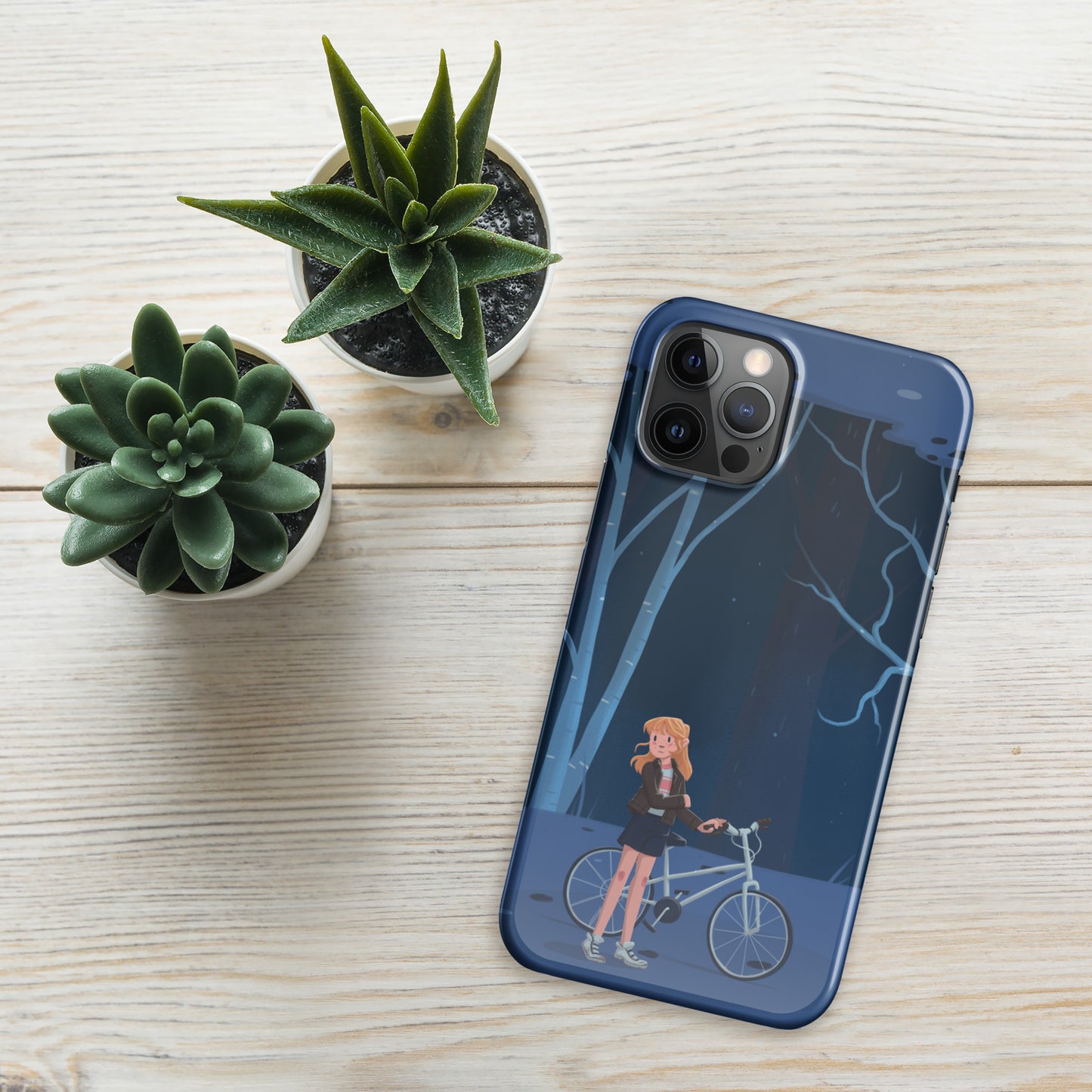 Blue Woodland Snap Case for iPhone®